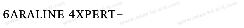 Garaline Expert字体转换